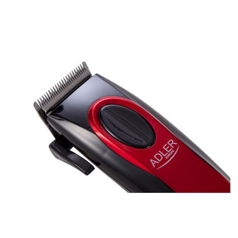 Adler | AD 2825 | Hair clipper | Corded | Red - 4